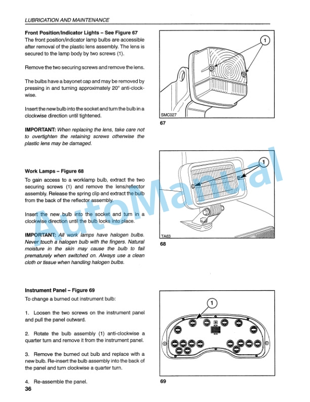 New Holland TC27D Compact Tractor Operation and Maintenance Manual 86543863-5
