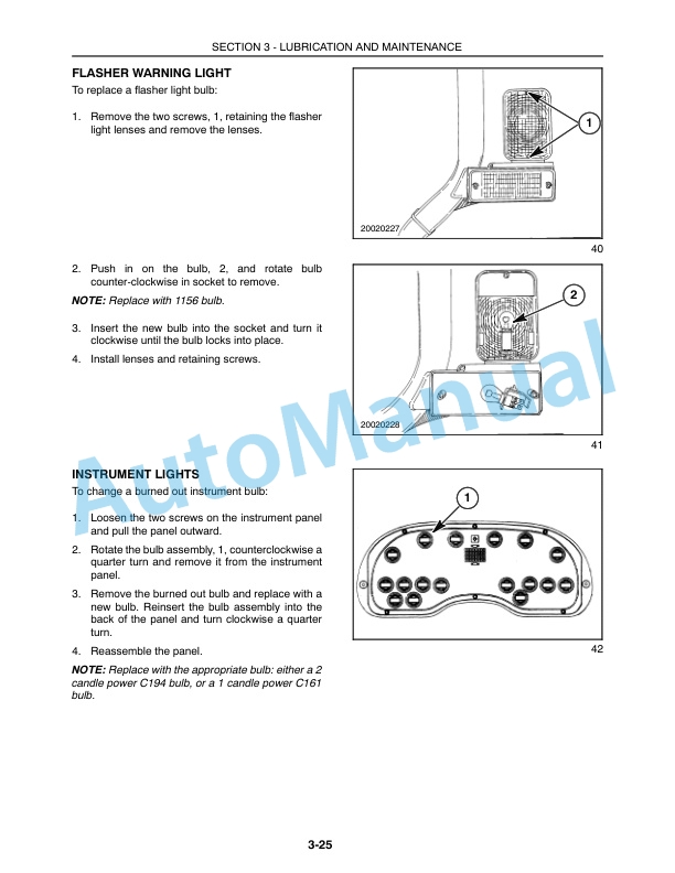 New Holland TC29D, TC33D Operation and Maintenance Manual 87016364-4