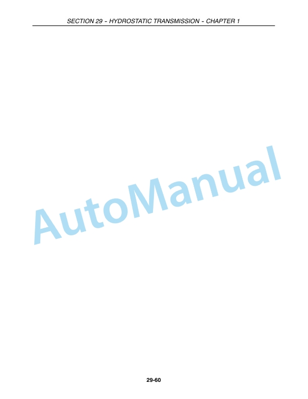 New Holland TC29D, TC33D Tractor Repair Manual 87036758-3