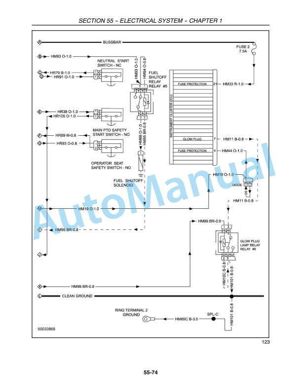 New Holland TC29D, TC33D Tractor Repair Manual 87036759-3