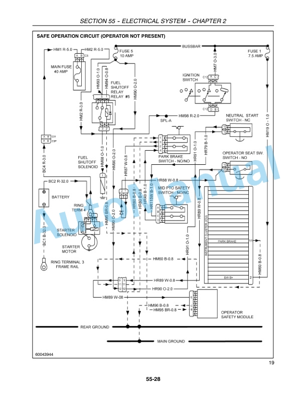 New Holland TC29DA, TC33DA Tractor Repair Manual 87057411-3
