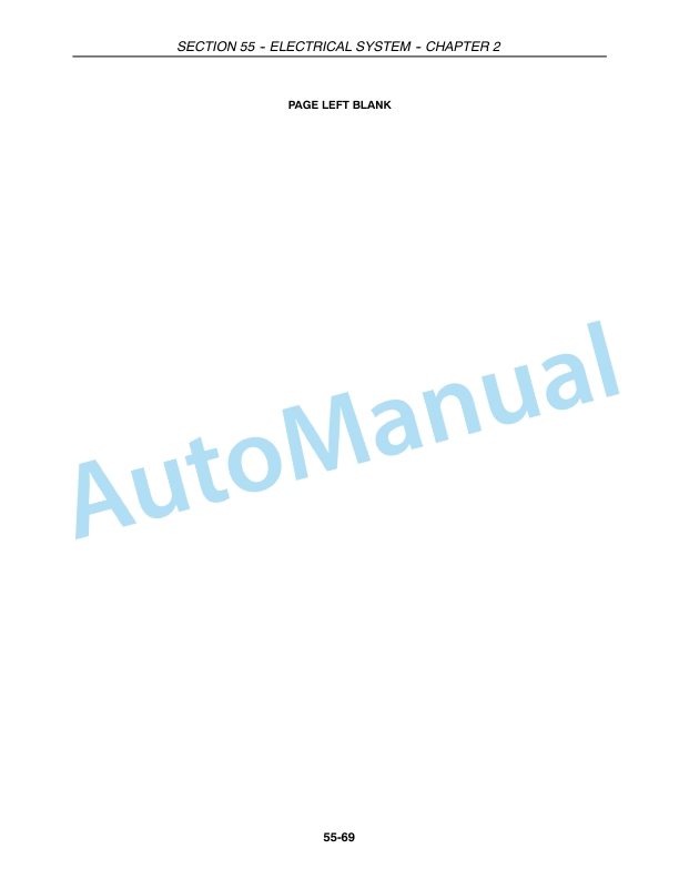 New Holland TC29DA, TC33DA Tractor Repair Manual 87057411-4