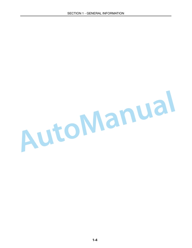 New Holland TC30 Operation and Maintenance Manual 86631783-2