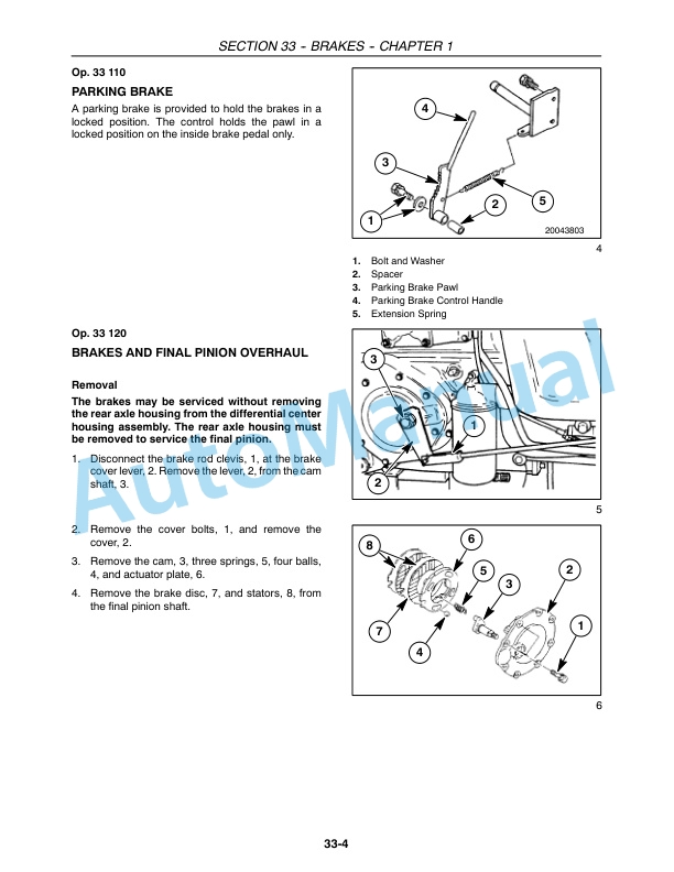 New Holland TC30 Tractor Repair Manual 87059165-2