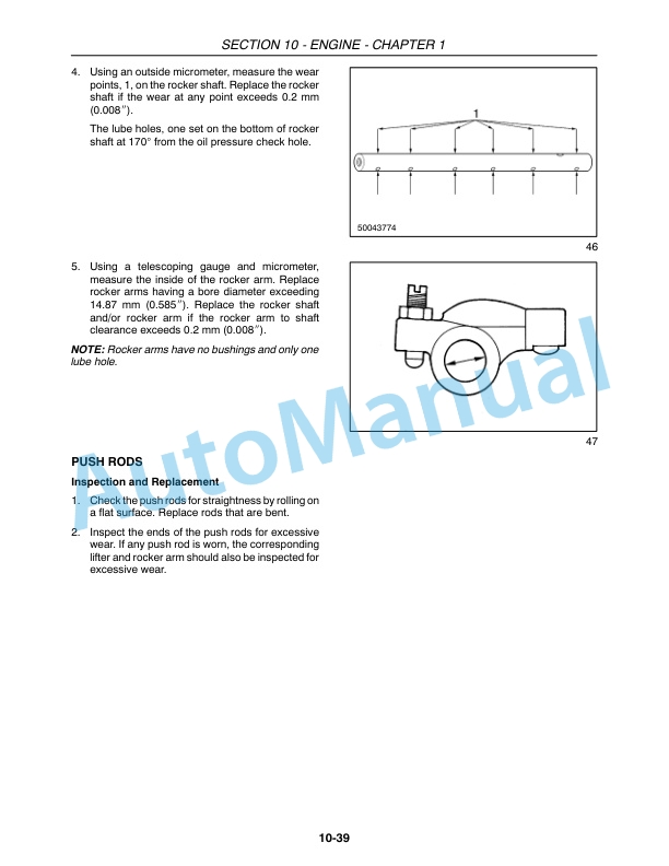 New Holland TC31DA, TC34DA Tractor Repair Manual 87531022-3