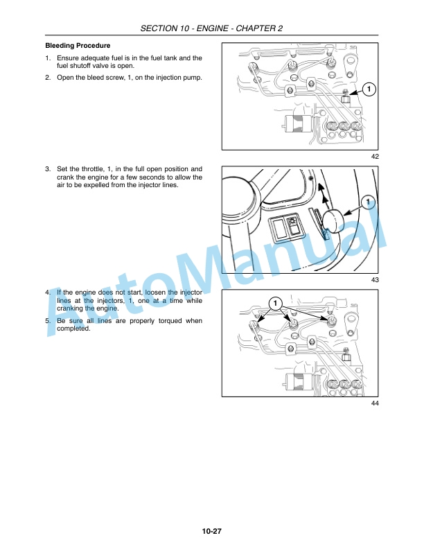 New Holland TC31DA, TC34DA Tractor Repair Manual 87531022-5