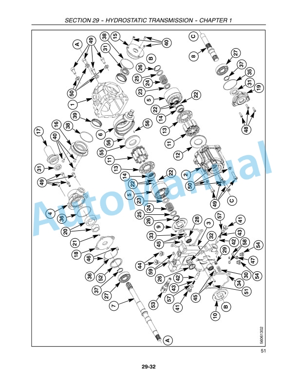 New Holland TC31DA, TC34DA Tractor Repair Manual 87531023-5