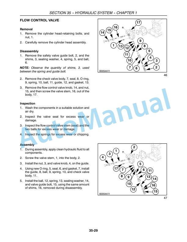 New Holland TC31DA, TC34DA Tractor Repair Manual 87531024-3