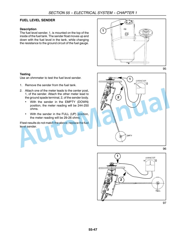 New Holland TC31DA, TC34DA Tractor Repair Manual 87531025-2