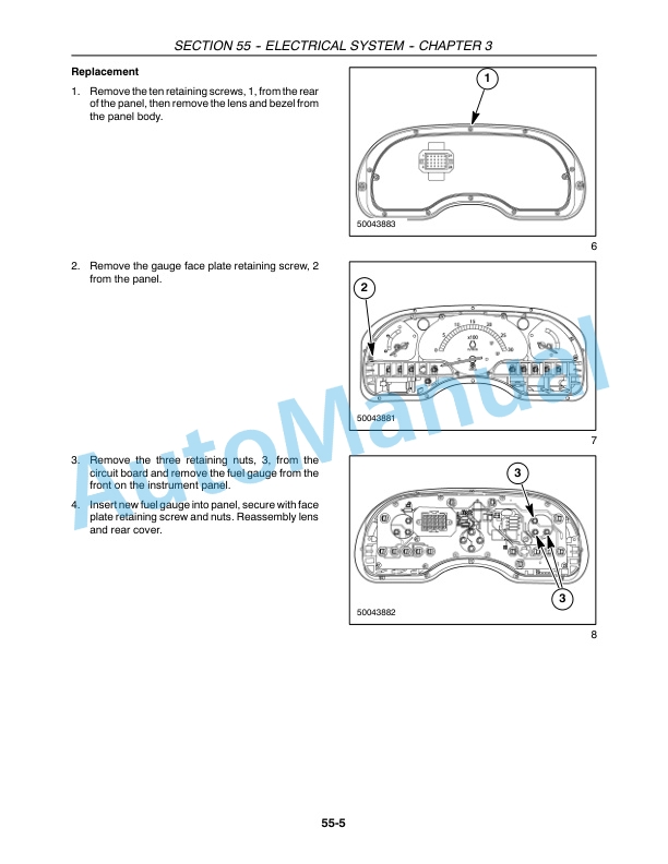 New Holland TC31DA, TC34DA Tractor Repair Manual 87531025-4