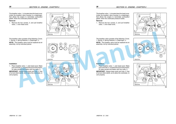 New Holland TC31DA, TC35DA Tractor Repair Manual 87537118-2