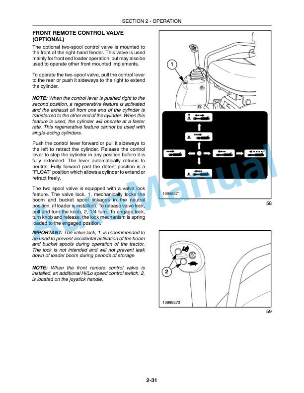 New Holland TC35DA, TC40DA, TC45DA Tractor Operation and Maintenance Manual 87319784-3