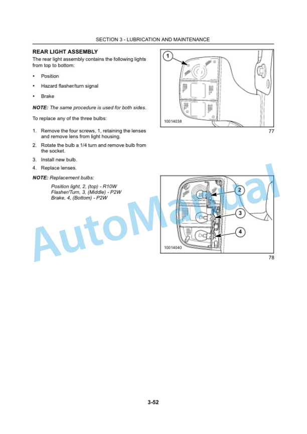 New Holland TC40DA, TC45DA Compact Tractor Operation and Maintenance Manual 6045357100-5
