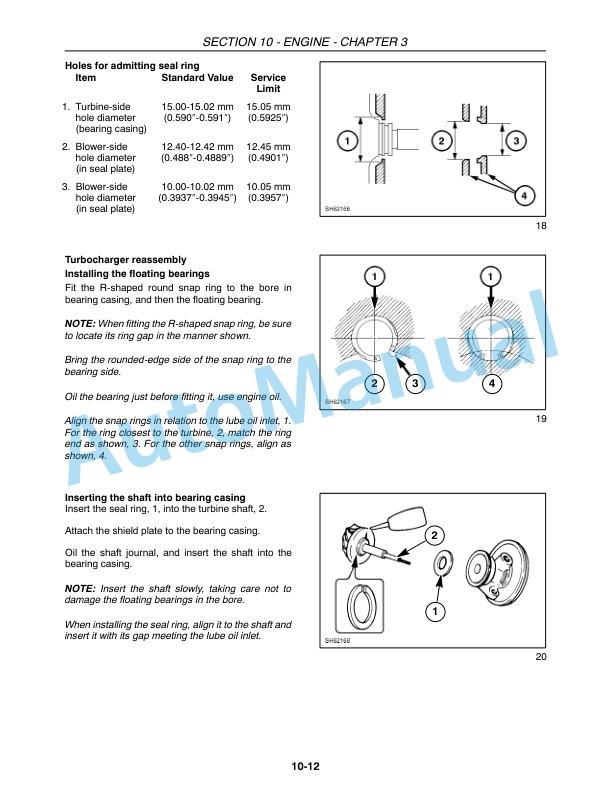Alternative view of New Holland TC48DA, TC55DA Tractor Repair Manual 87357376