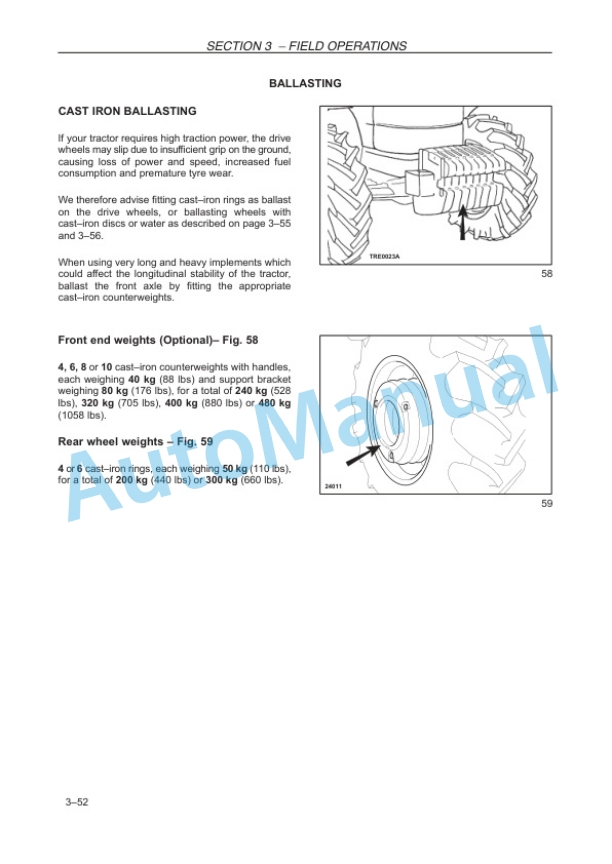 New Holland TD5010, TD5020, TD5030, TD5040, TD5050 Tractor Operation and Maintenance Manual 47376882-4