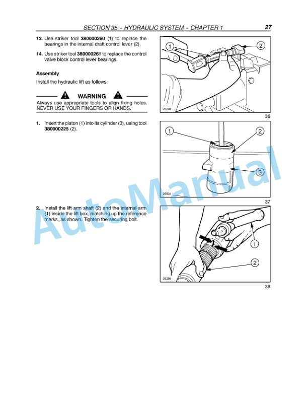 New Holland TD5030, TD5040, TD5050 Tractor Service Manual 84221706-5