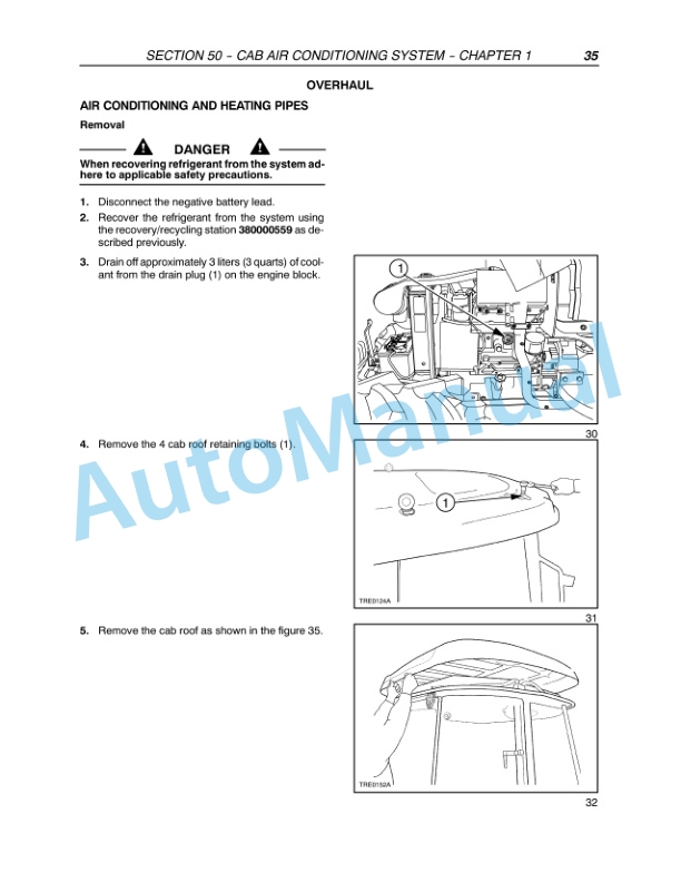 New Holland TD5030, TD5040, TD5050 Tractor Service Manual 84221707-3
