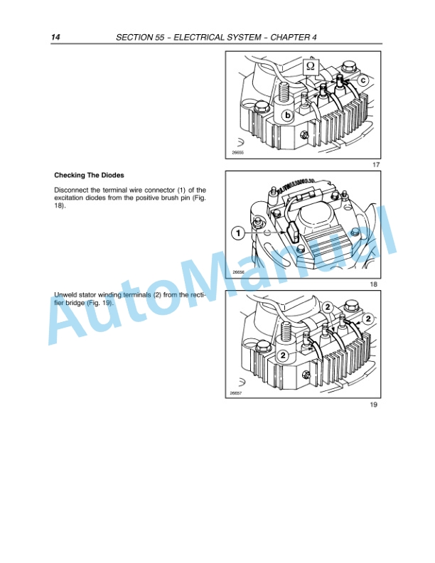 New Holland TD5030, TD5040, TD5050 Tractor Service Manual 84221707-4