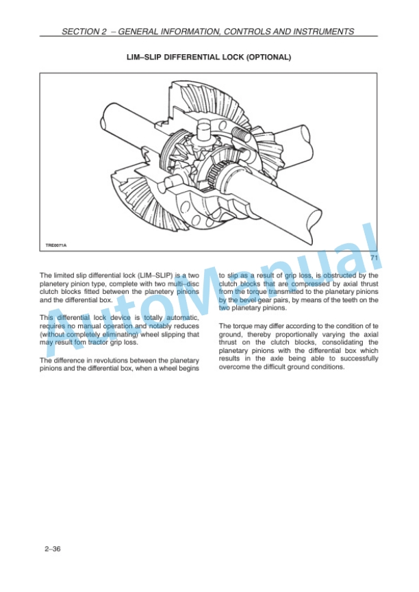 New Holland TD5050 HC Tractor Operation and Maintenance Manual 47376863-3
