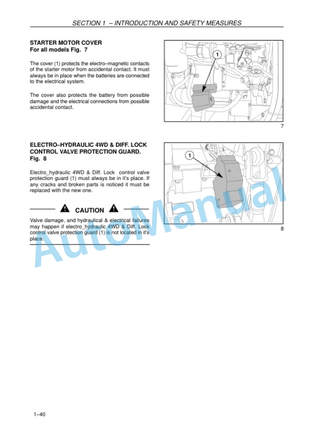 Alternative view of New Holland TD5.65, TD5.75, TD5.80, TD5.90, TD5.100, TD5.110 Tractor Operation and Maintenance Manual 84530242