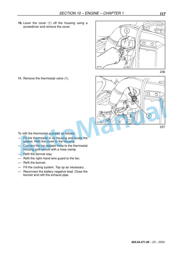 Alternative view of New Holland TD60, TD70, TD80, TD90, TD95 Straddle Tractor Service Manual 6035447100
