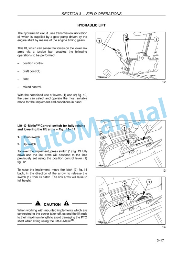 New Holland TD60D, TD70D, TD80D, TD90D, TD95D Tractor Operation and Maintenance Manual-3