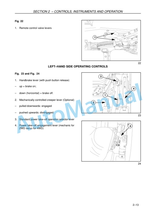 Alternative view of New Holland TD65F, TD75F, TD85F Tractor Operation and Maintenance Manual 47518904