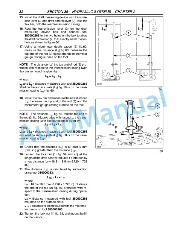 New Holland TD7D, TD95D, TD95D High Clearance Tractor Repair Manual 87572975-4