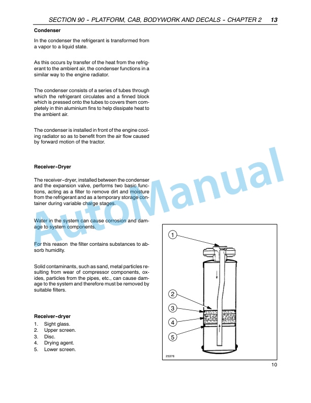 New Holland TD7D, TD95D, TD95D High Clearance Tractor Repair Manual 87572976-5