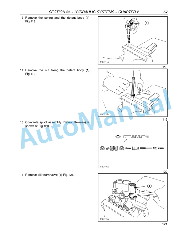 New Holland TD80D, TD95D Tractor Repair Manual 87658941-4