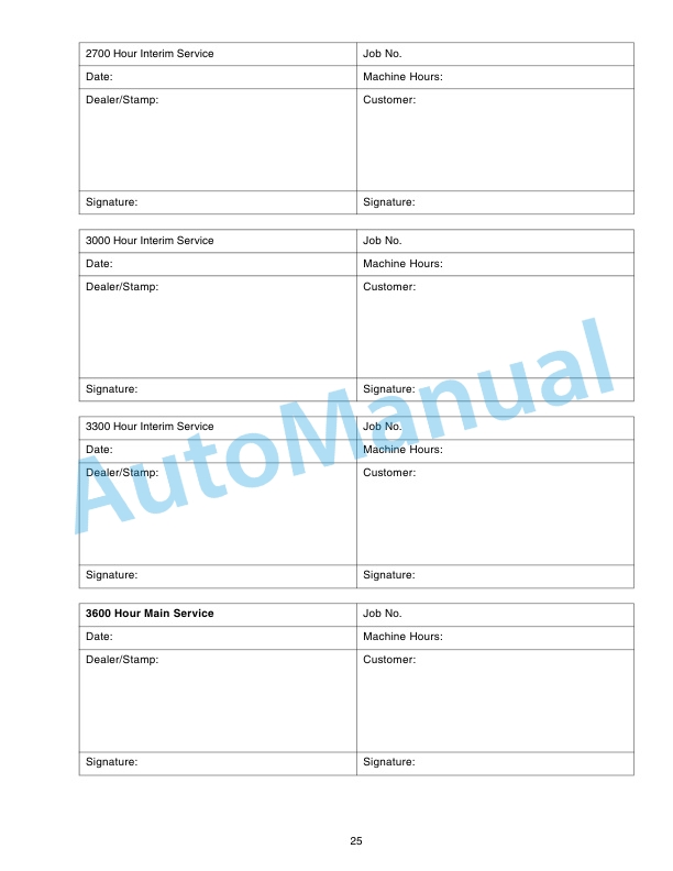 New Holland TG210, TG230, TG255, TG285 Maintenance and Delivery Guide 87020968-5