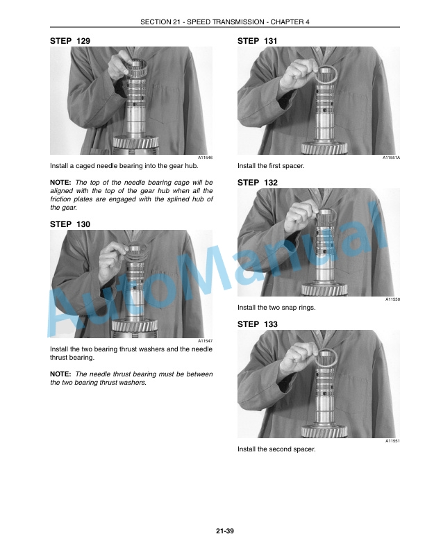 New Holland TG210, TG230, TG255, TG285 Repair Manual 87025506-3