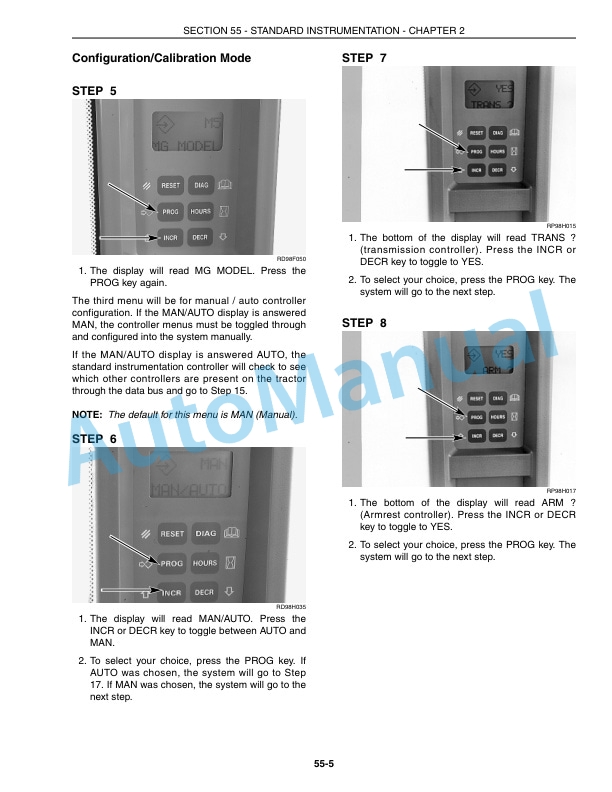 New Holland TG210, TG230, TG255, TG285 Repair Manual 87025509-4