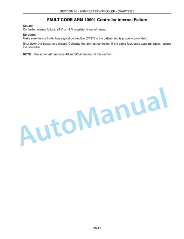 New Holland TG210, TG230, TG255, TG285 Repair Manual 87025511-3