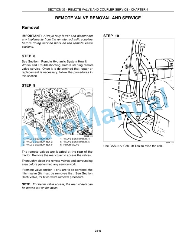 New Holland TG210, TG230, TG255, TG285 Tractor Repair Manual 87034556-2