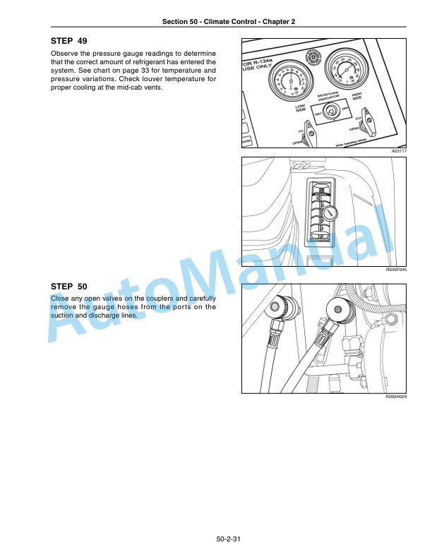 New Holland TG215, TG245, TG275, TG305 Tractor Repair Manual 87525633-4
