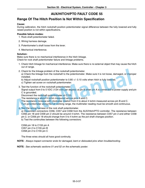 New Holland TG215, TG245, TG275, TG305 Tractor Repair Manual 87609386-2