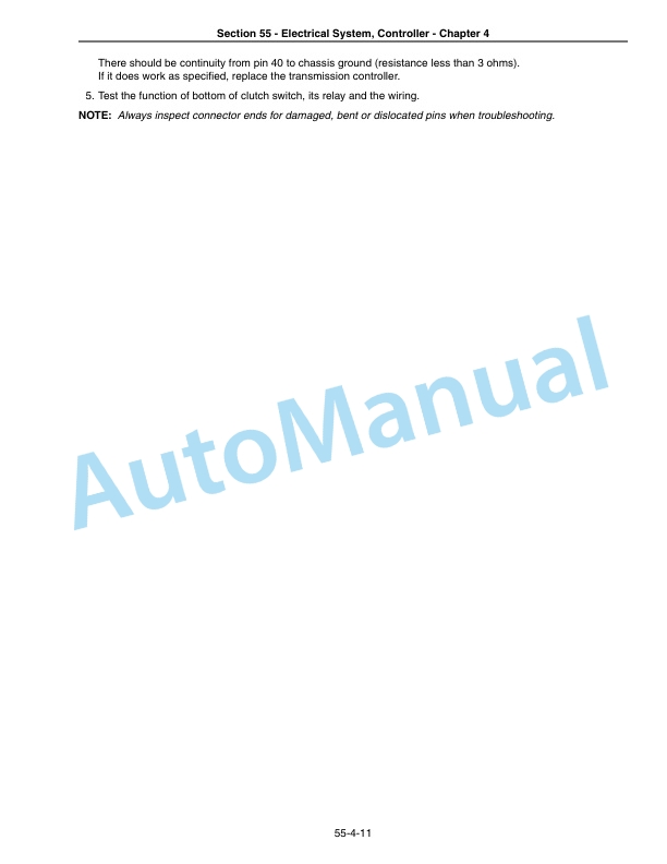 New Holland TG215, TG245, TG275, TG305 Tractor Repair Manual 87609386-3