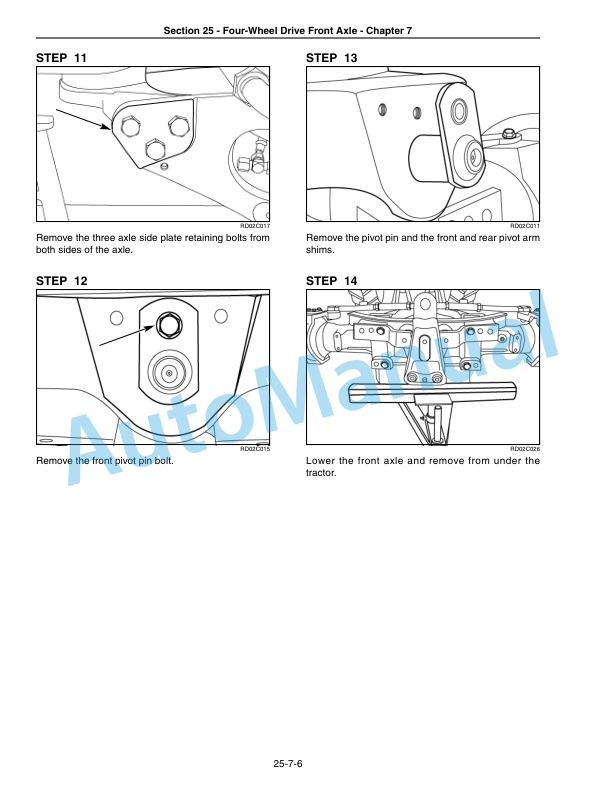 Alternative view of New Holland TG215, TG245, TG275, TG305 Tractor Repair Manual 87710925