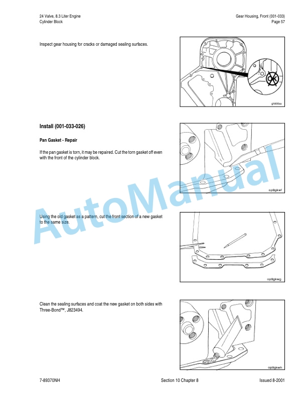 New Holland TJ Series Tractor Repair Manual 86642988-5