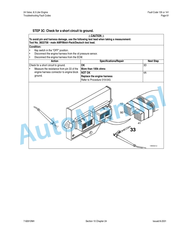 New Holland TJ Series Tractor Repair Manual 86642991-2
