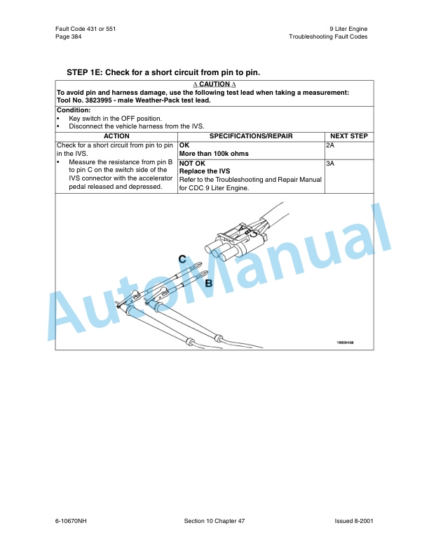 New Holland TJ Series Tractor Repair Manual 86642997-3
