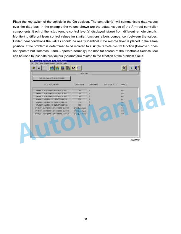 New Holland TJ Series Tractor Repair Manual 86643011-2