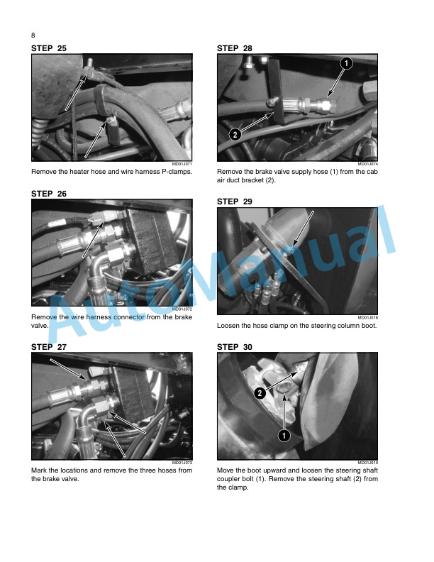 New Holland TJ Series Tractor Repair Manual 86643011-5
