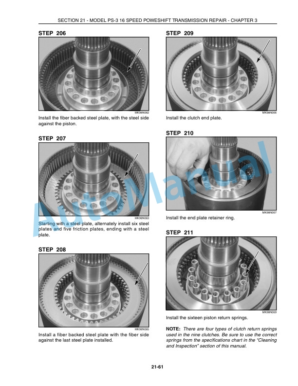 New Holland TJ Series Tractor Repair Manual 87032945-2