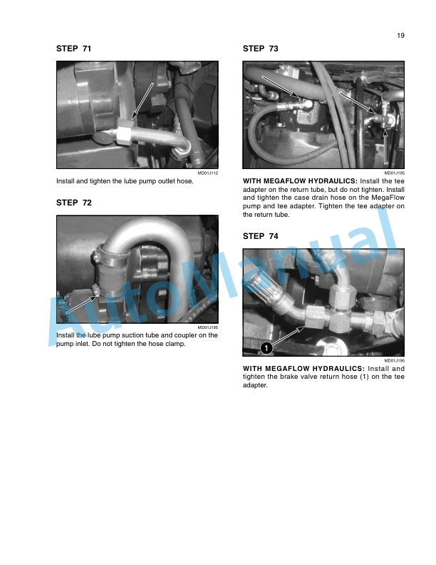 New Holland TJ Series Tractor Repair Manual 87032945-4