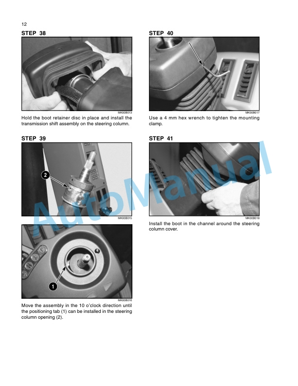 New Holland TJ Series Tractor Repair Manual 87032947-3