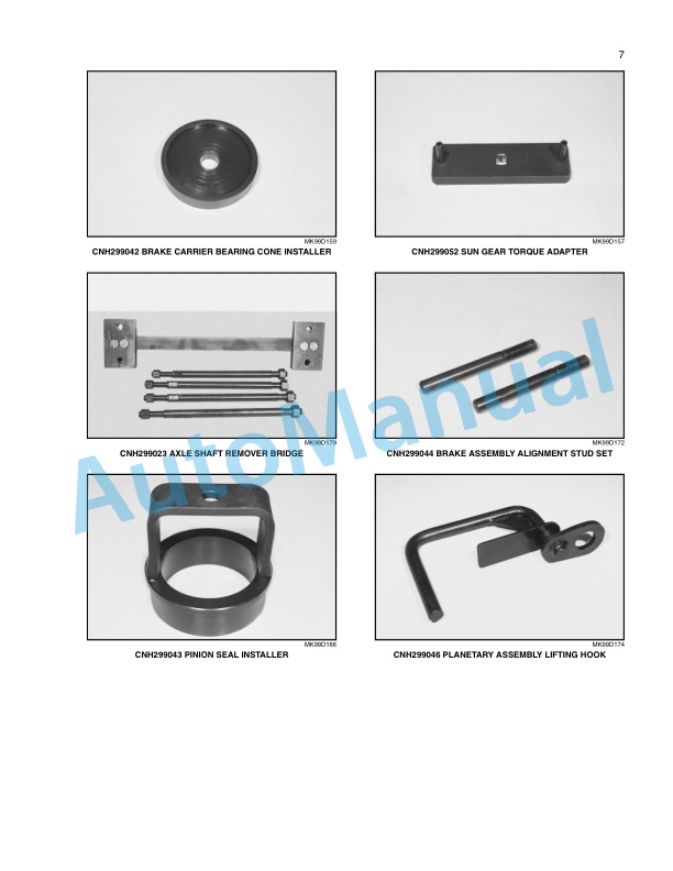 New Holland TJ Series Tractor Repair Manual 87032948-3