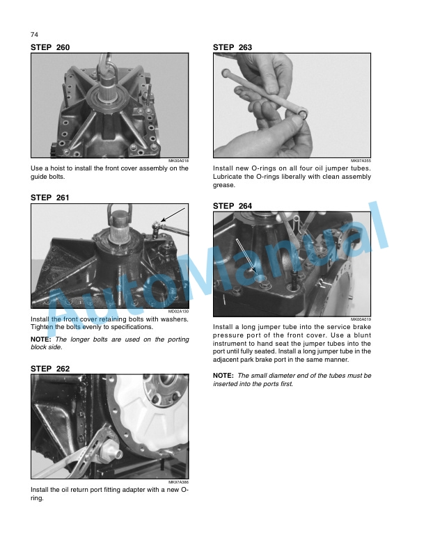 New Holland TJ Series Tractor Repair Manual 87032948-5