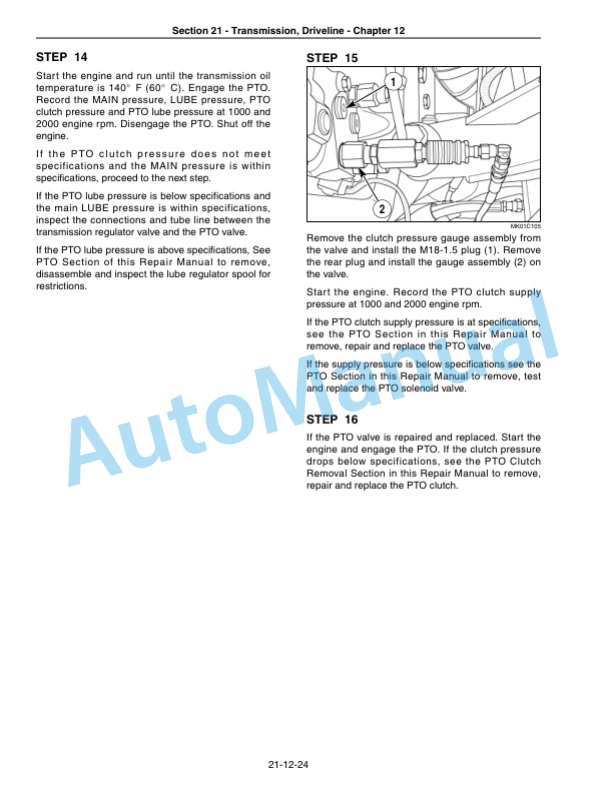 New Holland TJ, T9000 Series Tractor Repair Manual 87740916-3